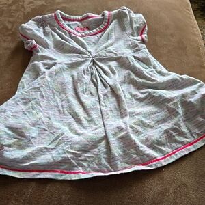 Circo Kids dress - Gray with Pink Accents